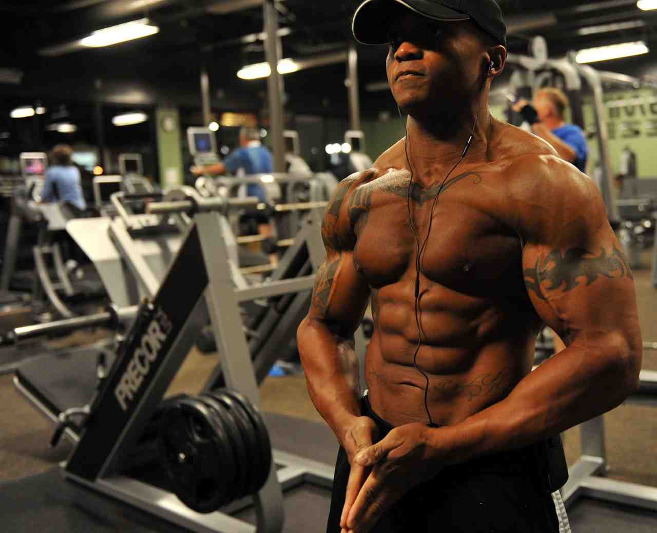 bodybuilder, poids, formation
